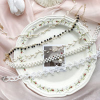 Cute Girl Sweet Baroque Pearl Neck Chain Wedding Fashion Fine Clavicle Chain Choker Student JK Skirt Necklace Torques Gift