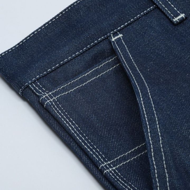 carthart-กางเกงยีนส์ขายาวสำหรับผู้ชาย-กางเกงคาร์โก้กางเกงยาวถึงเข่า