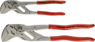 KNIPEX 2 Pc Pliers Wrench Set w/ Keeper Pouch