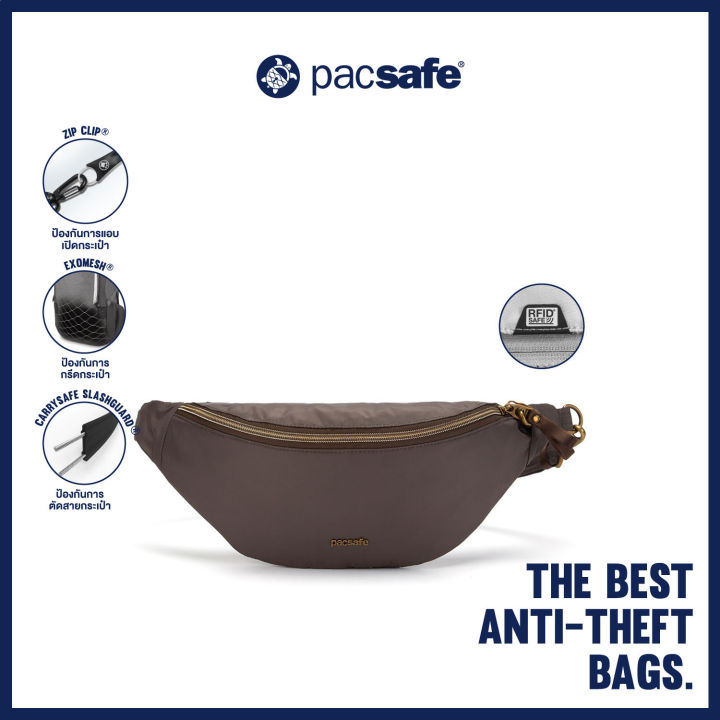 pacsafe-stylesafe-anti-theft-sling-pack-กระเป๋าคาดลำตัว-กระเป๋าคาดอก-กระเป๋ากันขโมย