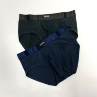 era-won กางเกงในไข่สะอาด Organic cotton Anti-bacteria Underwear bikini สี (Navy/Black)