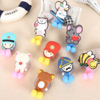 Cartoon Sucker Toothbrush Holder Suction Hooks Multifunctional Animal Suction Cup Children Bathroom Set Accessories Eco-Friendly