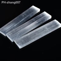 1PC Natural Selenite Quartz Crystal Wand Rough Raw Mineral Stick Unpolished Reiki Healing Raw Crystals Health Energy Stone Gifts