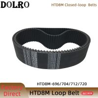 ☾✴∈ HTD 8M synchronous belt C 696/704/712/720 width 15/20/25/30/40/50mm Teeth 87 88 89 90 HTD8M Timing Belt 696-8M 704-8M 712-8M