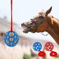 Hanging Hay Feeder Slow Feed Hay Ball Feeder Durable TPR Horse Goat Hay Feeder Toy Relieve Stress for Horse Sheep Farm Animal