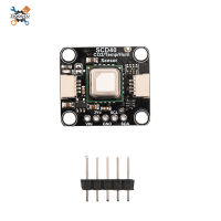 Ziqqucu เซนเซอร์ตรวจจับแก๊ส SCD41โมดูลตรวจจับคาร์บอนไดออกไซด์เม็ด CO2ความชื้นและอุณหภูมิเซ็นเซอร์ I2C สื่อสาร SCD40โมดูลเซนเซอร์ตรวจจับแก๊ส