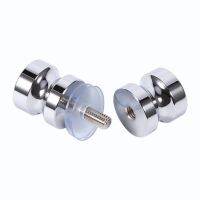 Door Handle Aluminum Alloy Glass Door Knob Kitchen Bathroom Shower Cabinet Handle with Screw Hardware Home Decor Improvement