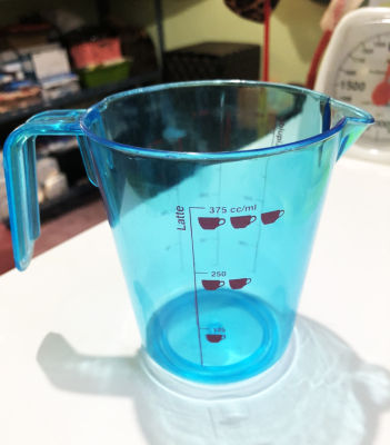 ถ้วยตวง ถ้วยพลาสติก 375ml / 400g MEASURING CUP แก้วตวง ถ้วยตวงทำขนม แก้วตวงน้ำ ถ้วยตวงชงกาแฟ ถ้วยตวงของเหลว ถ้วยตวงแป้ง ถ้วยตวงของแห้ง