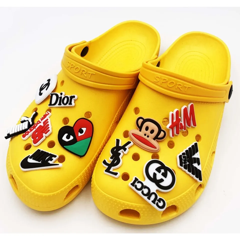 Tide brand design Crocs Jibbitz Charm Pins For Women Kids Man Clog