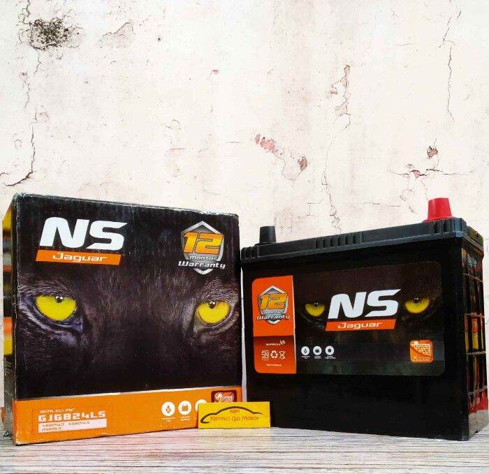 AKI NS JAGUAR NS60LS MF ACCU KERING YARIS NEW VIOS LIMO SIENTA MAZDA 2