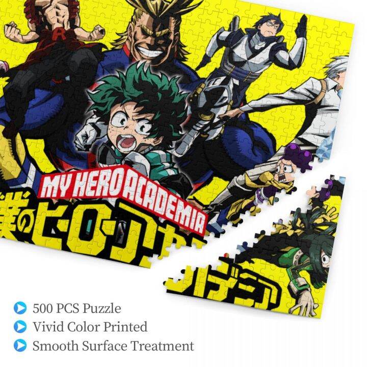 my-hero-academia-6-wooden-jigsaw-puzzle-500-pieces-educational-toy-painting-art-decor-decompression-toys-500pcs