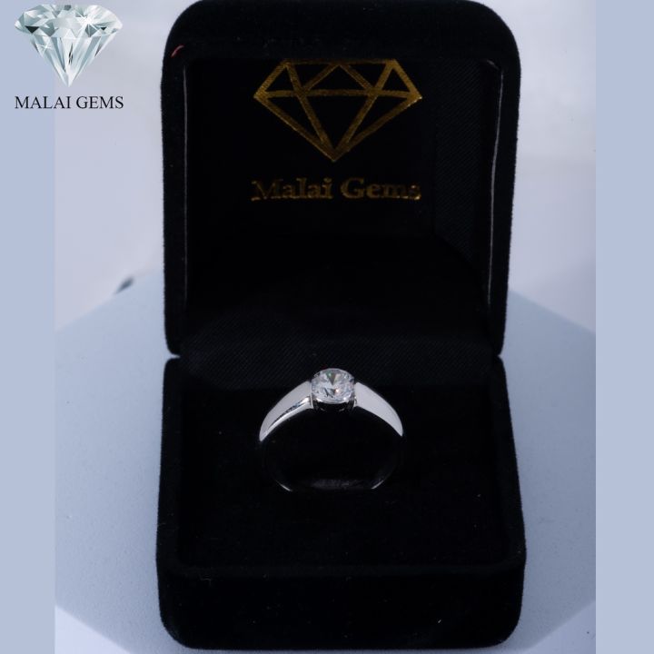 malai-gems-แหวนเพชร-เงินแท้-925-เคลือบทองคำขาว-ประดับเพชรสวิส-cz-รุ่น-291-941y0082-6-แถมกล่อง-แหวนเงินแท้-แหวนเงิน-แหวน
