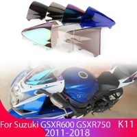 GSXR 600/750กระจกรถจักรยานยนต์วินด์สกรีนสำหรับ Suzuki GSXR600/GSXR750 2011 2012 2013 2014 2015 2016 2017 2018 K11 GSX-R750/600