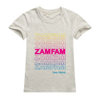 ZAMFAM เสื้อยืดคอกลมแขนสั้นสำหรับเด็กผู้หญิง,เสื้อยืดผ้าฝ้าย100% บางสำหรับเด็กเด็กผู้ชายเด็กผู้หญิงคอกลมเสื้อผ้าเด็ก0000