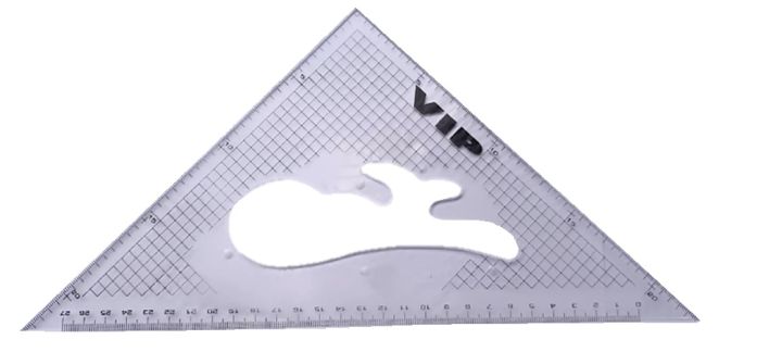 vip-ฉาก-ฉากวัด-งานพลาสติกใส-รูปสามเหลี่ยม-ขนาด-12-นิ้ว-2-ชิ้น-ชุด-1-ฟรี-1