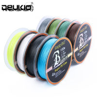 ANGRYFISH Diominate PE Line 4เส้นถัก100M/109yds สายตกปลาแข็งแรงมาก10LB-80LB สีเขียวทหาร