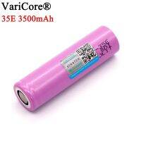 18650ไฟฟ้าเดิม1-10ชิ้น VariCore 35E 3500MAh 3.7V 25A ชาร์จได้สูงเหมาะสำหรับเครื่องมือไฟฟ้าลิเธียม