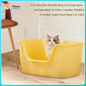 Kitty litter outlet emergency toilet