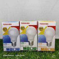 หลอดแอลอีดี ขั้วเกลียว E27 7w Toshiba เทคโนโลยี ญี่ปุ่น