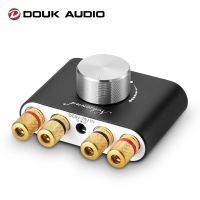 Douk Audio HiFi Bluetooth 5.0 Power Amplifier Mini TPA3116 Digital Class D Desk Stereo Audio Amp for Home Car 50W 50W