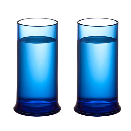 แก้วน้ำ-แก้ว-แก้วน้ำดื่ม-แก้วทรงกระบอก-1ชุด-2-ชิ้นสีเดียวกัน-qualy-drinking-glass