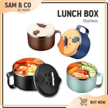 1pcs Thermal insulation lunch box soup box office worker thermal insulation  bucket small soup box soup cup Congee cup soup pot portable breakfast box