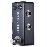 MOSKY Loop Box Mini Guitar Effect Pedal True Bypass Looper Route Selection Guitar Effect Processor For Electric Guitars Parts