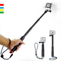 แบบพกพายืดมือถือ Monopod ขั้วโลกกันน้ำ S Elfie ติดสำหรับ Gopro ฮีโร่11 10 9 8 7 6 5 Sjcam Xiaoyi DJI OSMO กล้อง