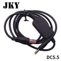 12V USB เพิ่มพลังงานโมดูลสายเคเบิลสายอะแดปเตอร์8W 3.5/4.0/5.5*2.1Mm DC 5V To DC