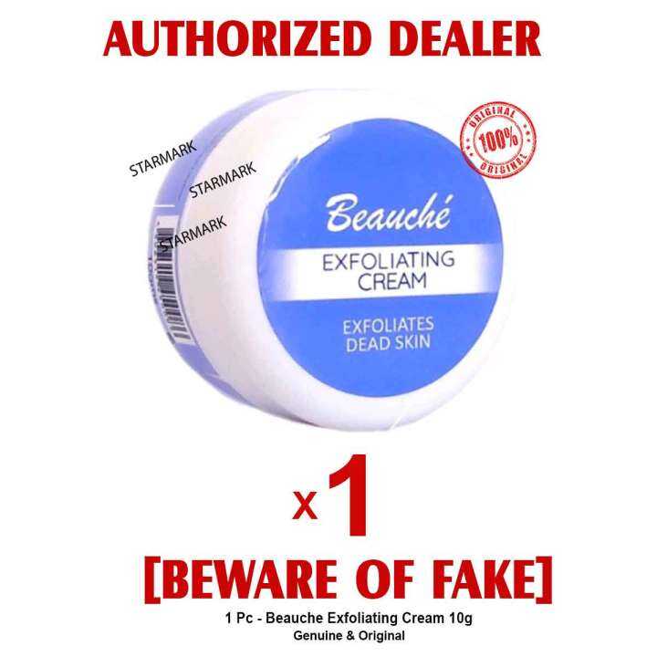 Beauche EXFOLIATING CREAM Creams 10g Authentic Red Continental 1 Pc