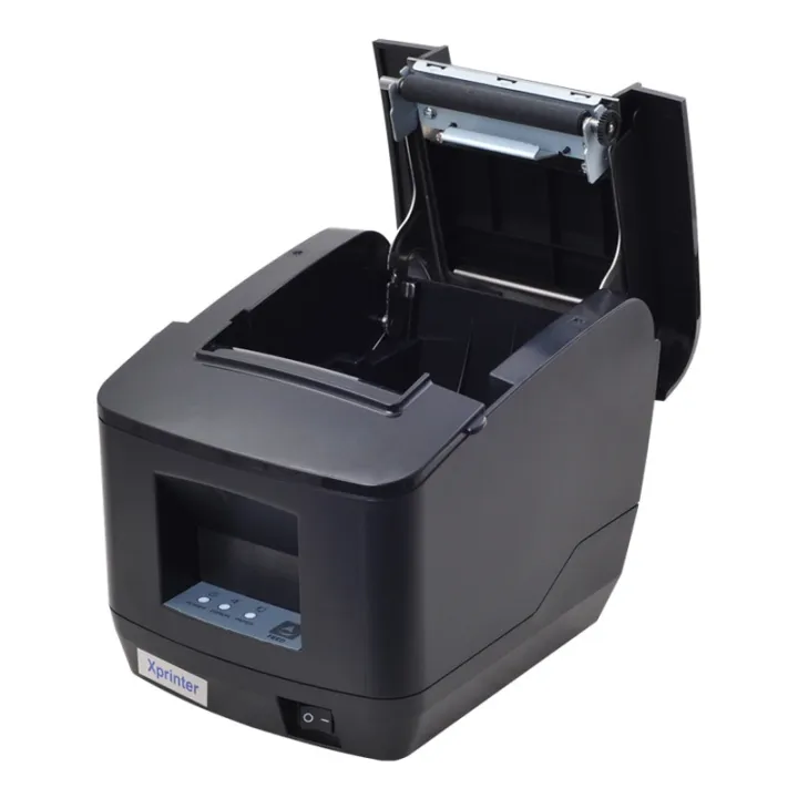 xprinter-80มม-เครื่องพิมพ์ใบเสร็จรับเงินระบายความร้อนการพิมพ์มิลลิเมตร-วินาทีเครื่องพิมพ์-usb-สติ๊กเกอร์บาร์โค้ด-แถบรับใบเสร็จ-lan-เครื่องพิมพ์รหัส-qr-สีดำ