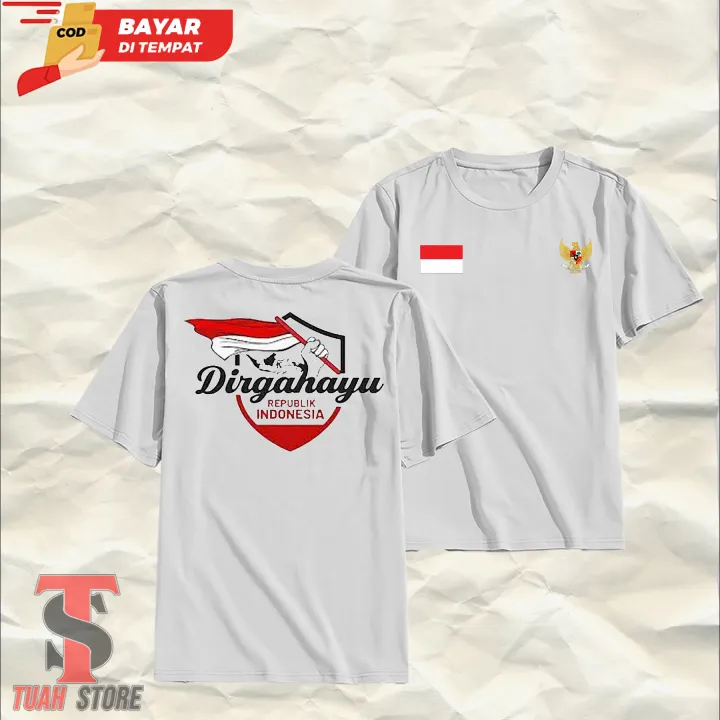 KAOS HUT RI KE 77 DIRGAHAYU INDONESIA 17 AGUSTUS 2022 MERDEKA TERMURAH ...