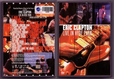 Eric Clapton live in Hyde Park Concert (DVD / DTS)