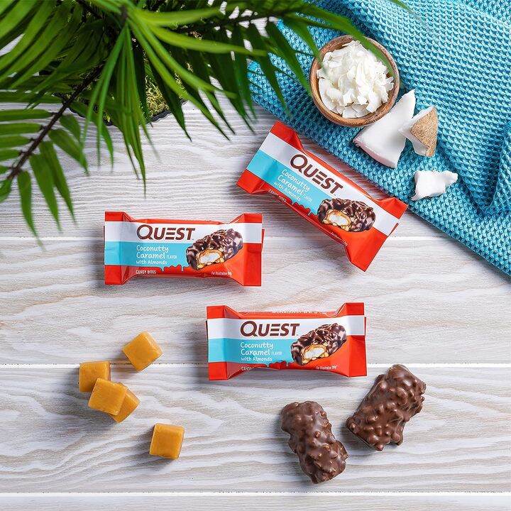 quest-nutrition-mini-coconutty-caramel-candy-bites-21g-protein-5g-บาร์มินิ-ช๊อคโกแลต-มะพร้าว-คาราเมล-โปรตีน-5กรัม-ไฟเบอร์-4ก