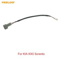 FEELDO Car Audio Input Media Data Wire Original Plug 4P Car USB Adapter For KIA KX5 Sorento Hyundai Sonata USB Cable Adapter