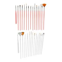 15x Nail Art Pens Set Nail Pen Nail Polish Brush for Professional Nail Salon Beginners Artist Brushes Tools