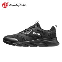 COD ▧ The Outline Shop27dgsd6gfd Cameljeans Mens Sneaker Mesh Breathable Casual Shoes Travel Shoes Ultra-Light Shock-Absorbing