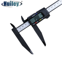 Digital Vernier Caliper 0-300200mm Large Measure Range Plastic Caliper Long Measuring Jaw Outer Inner Diameter Step Measurement