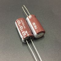 5pcs/50pcs 470uF 63V NICHICON PW Series 12.5x25mm Low Impedance Long Life 63V470uF Aluminum Electrolytic capacitor