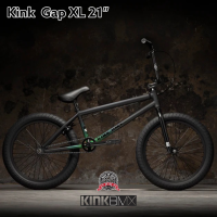 จักรยานBMX 21”นิ้ว bmx Kink Gap XL 21" - Matte Aurora Teal