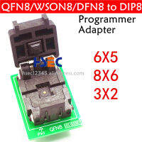 ERTU QFN8ดั้งเดิมเพื่อ DIP8 WSON8โปรแกรมเมอร์อะแดปเตอร์ DFN8 MLF8กับ DIP8ซ็อกเก็ตสำหรับ25xxx 6X5 3X2 8X6มม. ระยะห่าง = จัดส่งฟรีลดกระหน่ำ1.27มม.