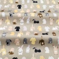 Printed Dog Cotton Fabric Baby 100% cotton fabrics for DIY Sewing textile tecido tissue patchwork bedding quilting Exercise Bands