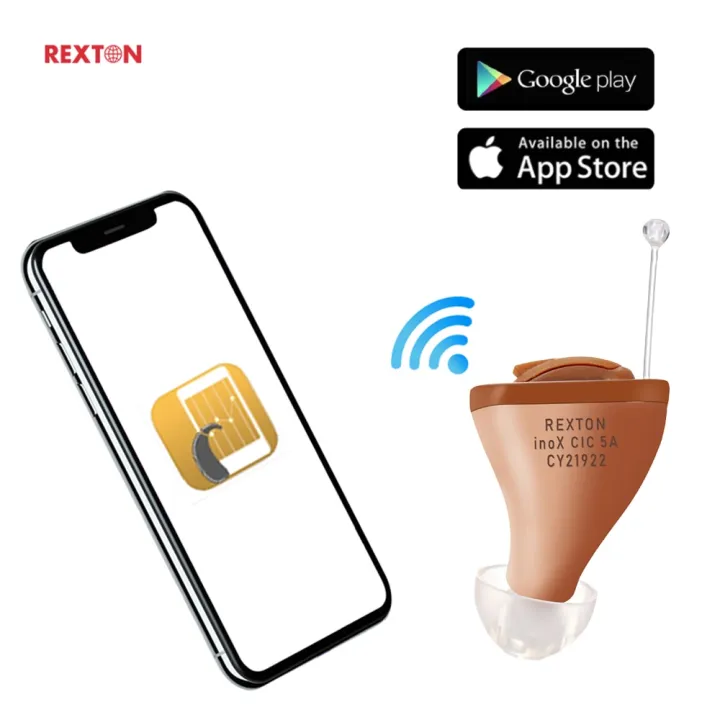 Siemens Sub Brand Rexton Invisible ITC CIC Hearing Aids 8 Channels