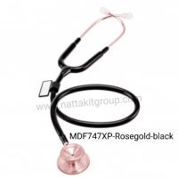 MDF หูฟังทางการแพทย์ Stethoscope Acoustica - Cosmo 747XP#RG11(Rosegold-black)