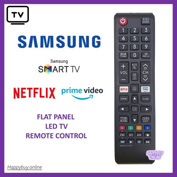 Samsung Smart Tv Remote Control Bn59-01315d Samsung Led Smart 