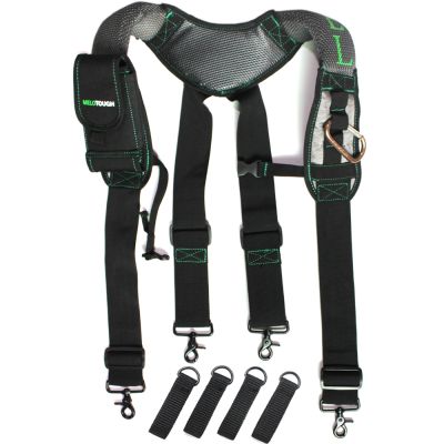 【YF】№►✈  Padded Heavy Duty Braces Suspenders Men Reducing Waist Weight Tooling Bretels Mannen Suspender