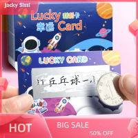 Jacky 50pcs Scratch off ป้ายสติกเกอร์สำหรับกิจกรรม PARTY favors เครื่องเขียนสติกเกอร์