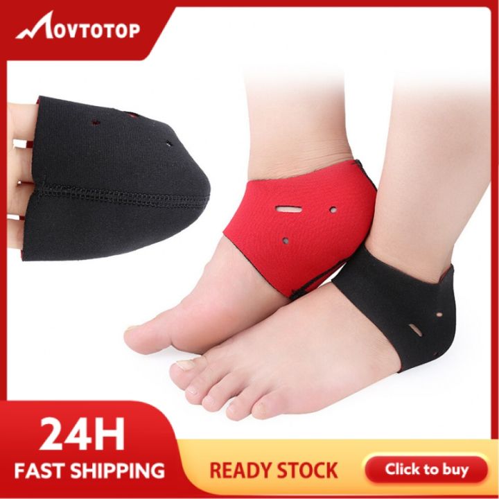 Movtotop 2pcs Plantar Fasciitis Therapy Wrap Heel Foot Pain Arch