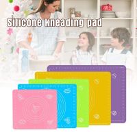 1/5pcs Silicone Baking Mat Non-slip Pastry Turntable Nonstick Dough Kneading Pad Bread Cake Tray with Scale Kitchen Cooking Tool