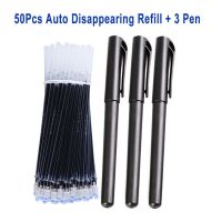 DELVTCH 53Pcs/Set Automatic Disappearing Refill Fading Cartridge Normal Temperature Ink Disappear Slowly Gel Pen Refill Ball Pen Pens